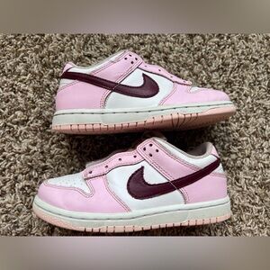 Nike Dunk Low Girls size 12.